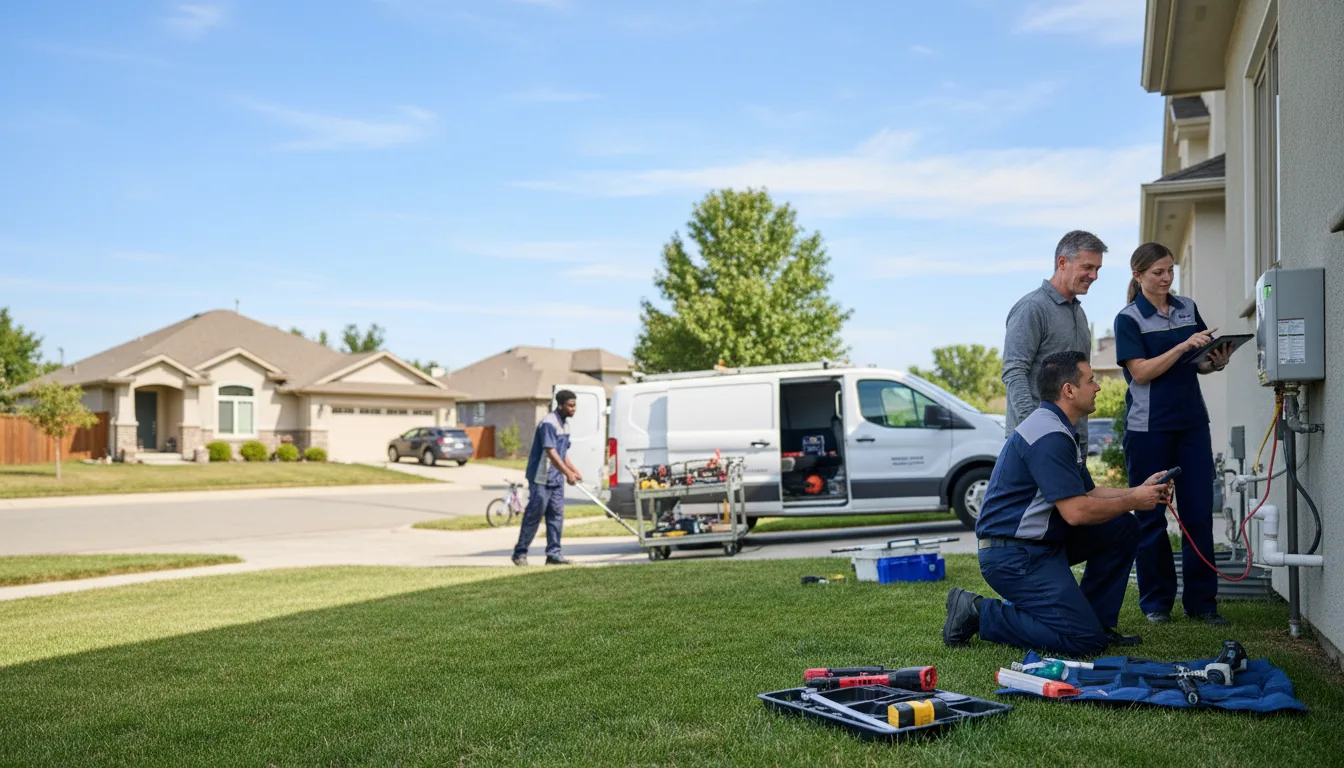 Tankless water heater service in Amite, LA